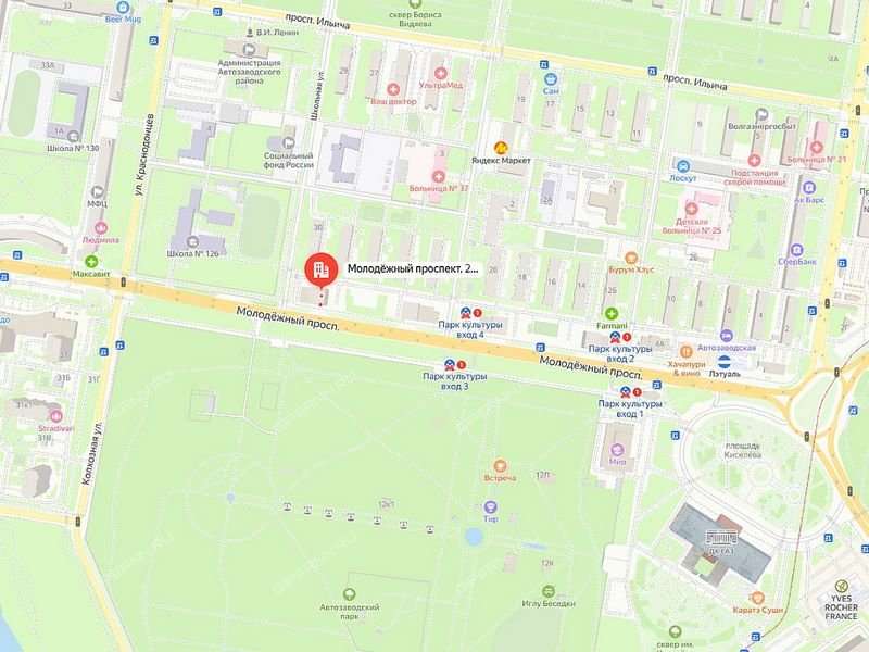 помещение под торговую площадь на Молодежный пр-кт., д.28а