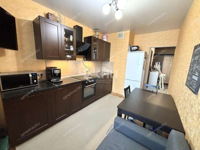 однокомнатная квартира на улице 40 лет Октября дом 15 к2