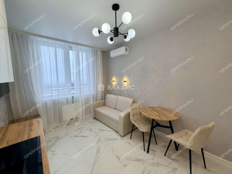 двухкомнатная квартира на улице Героя Советского Союза Аристархова дом 9