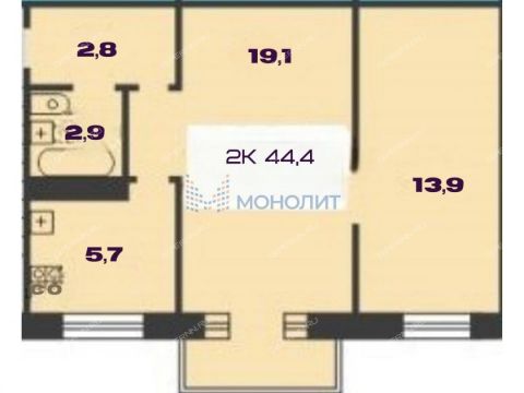2-komnatnaya-ul-imeni-generala-ivlieva-d-2 фото