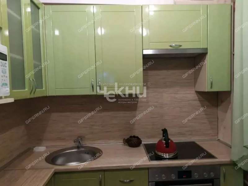 однокомнатная квартира на Краснозвёздной улице дом 19