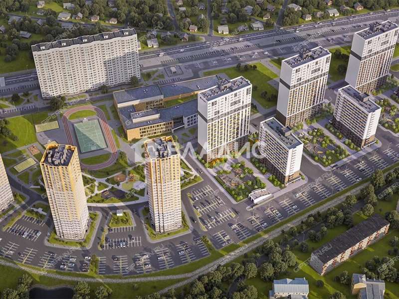 квартира-студия на Комсомольском шоссе дом 11