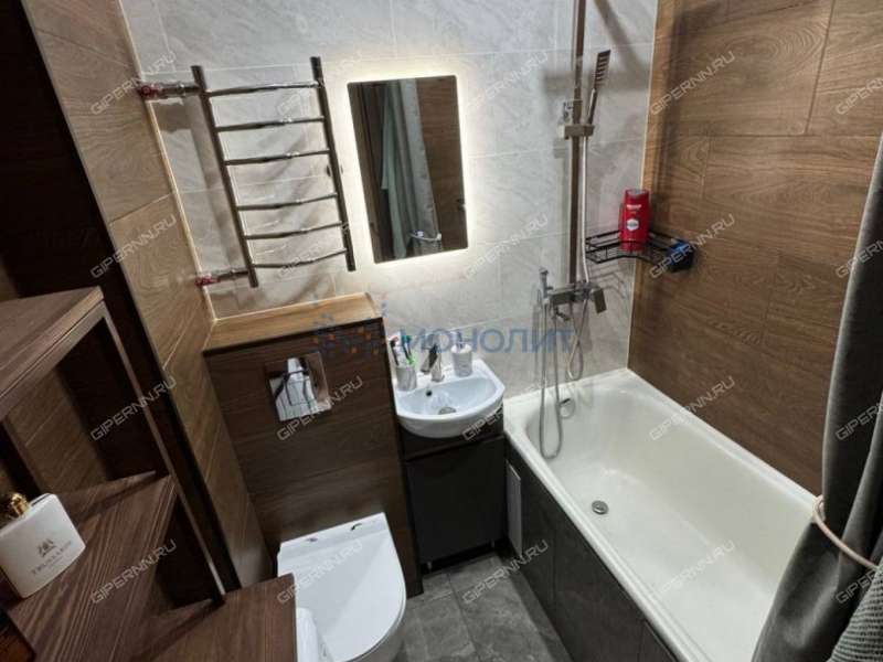 однокомнатная квартира на улице Верхнепечёрская дом 9 к1