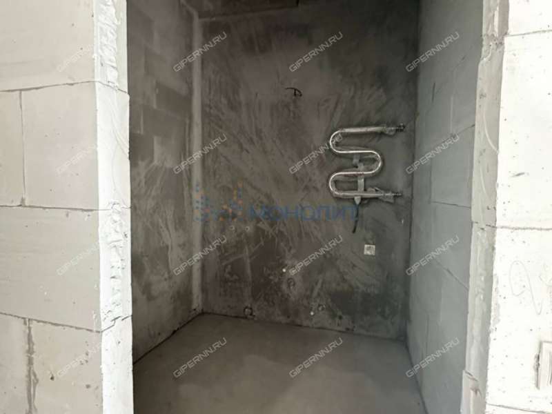 двухкомнатная квартира на улице Владимира Лузянина дом 3