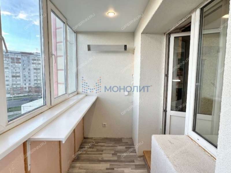 трёхкомнатная квартира на улице Чкалова дом 28