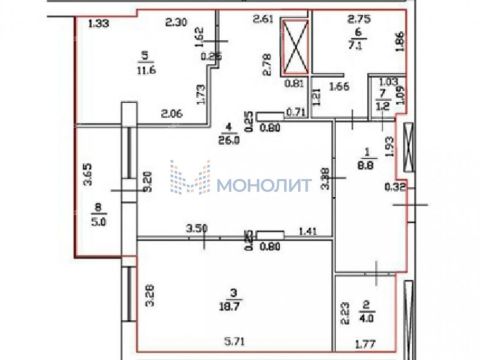 2-komnatnaya-ul-respublikanskaya-d-43-k1 фото
