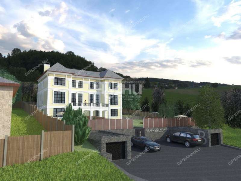 пятикомнатная квартира на улице Зелёный Дол деревня Афонино