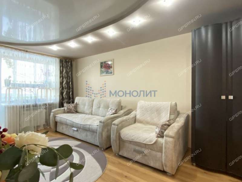 трёхкомнатная квартира на проспекте Циолковского дом 73 город Дзержинск