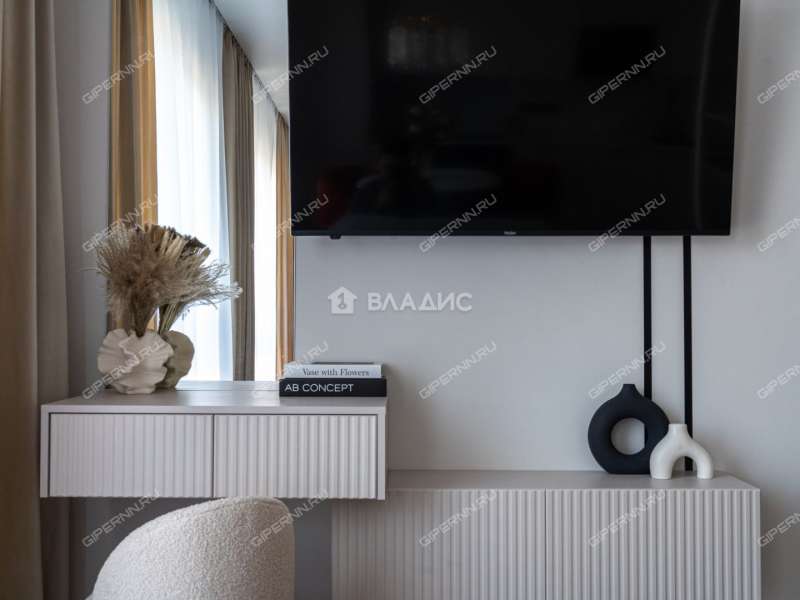 однокомнатная квартира на улице Небесная дом 1 деревня Утечино