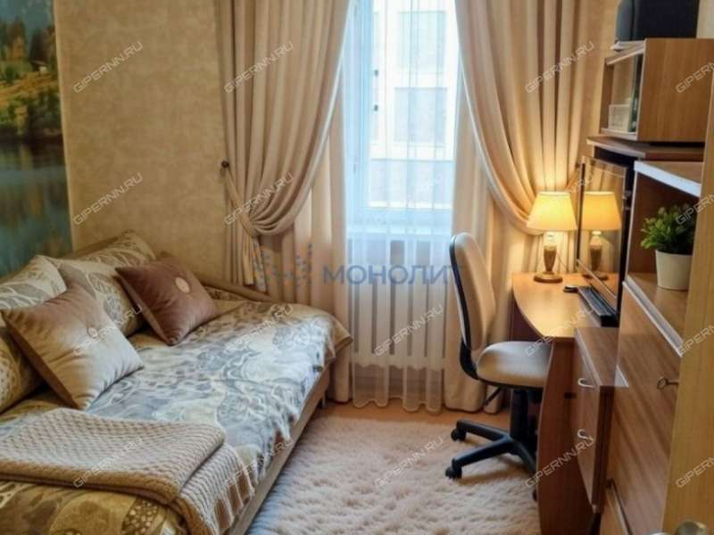 трёхкомнатная квартира на Мончегорской улице дом 17Ак1