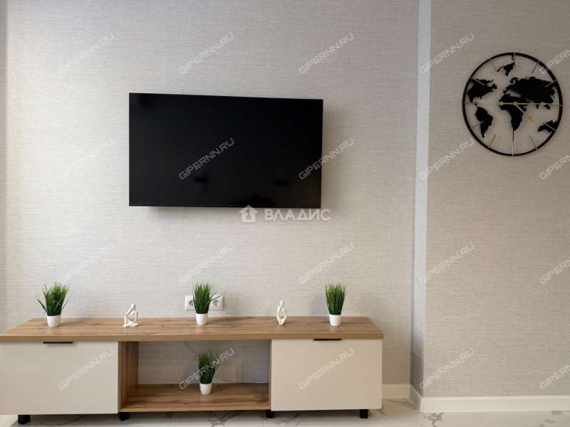 однокомнатная квартира на улице Героя Советского Союза Аристархова дом 9