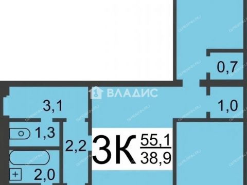 3-komnatnaya-prosp-lenina-d-7-k1 фото