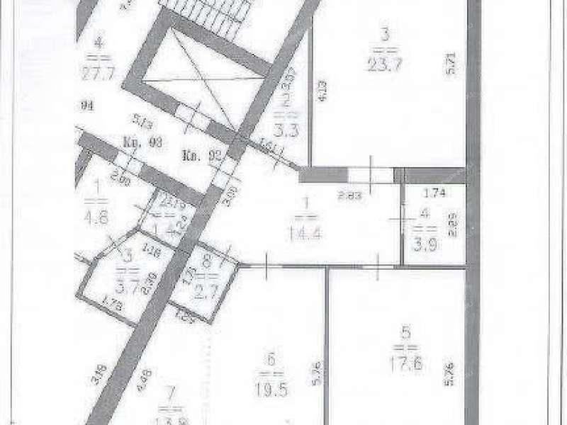 двухкомнатная квартира на улице Белинского дом 36