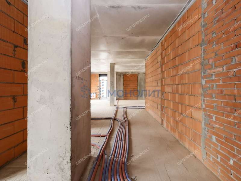 трёхкомнатная квартира в новостройке на Октябрьской улице дом 21