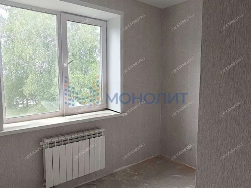 двухкомнатная квартира на улице 11 Годовщины Октября дом 1 город Выкса