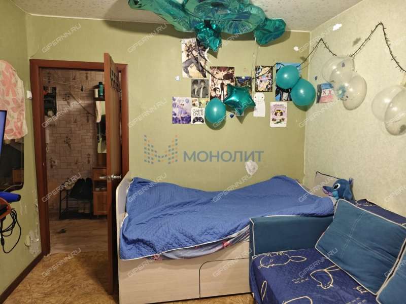 трёхкомнатная квартира на улице Тропинина дом 14