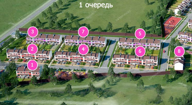 cvetochnyy-park планировки дома фото