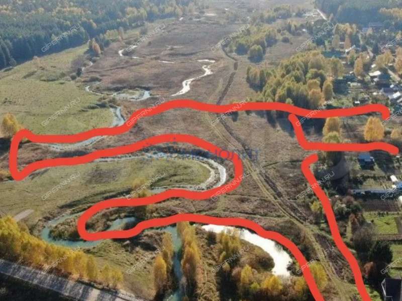 земельный участок 114 соток Лесная улица деревня Александровка