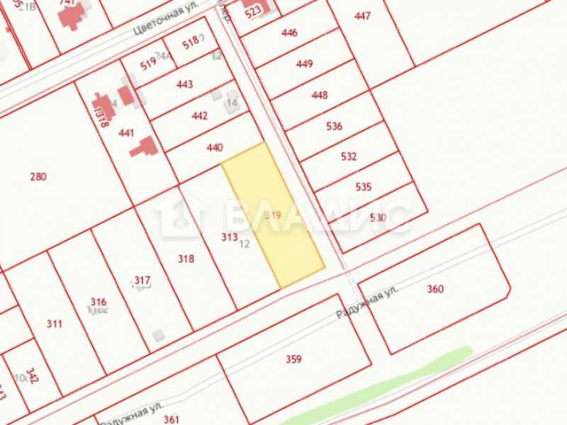 земельный участок 32 сотки Радужная улица деревня Заозерье