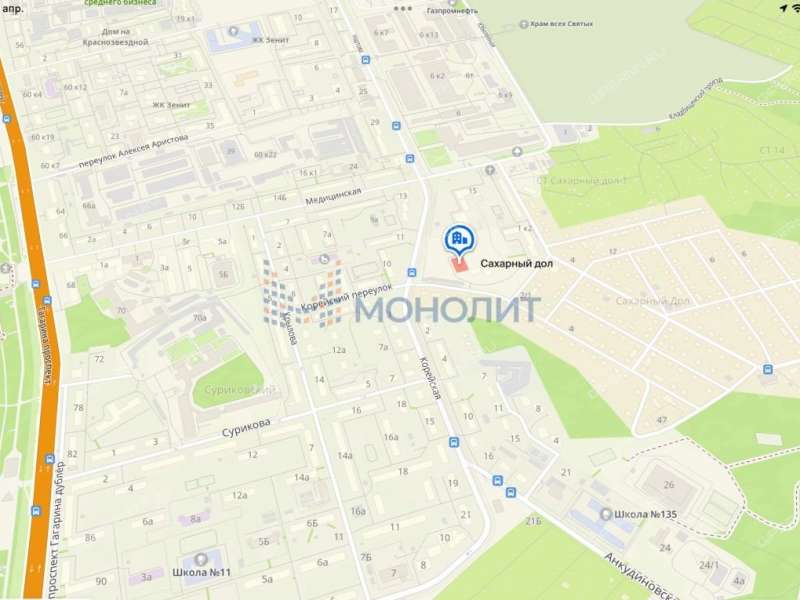 помещение под помещение свободного назначения на Медицинской улице