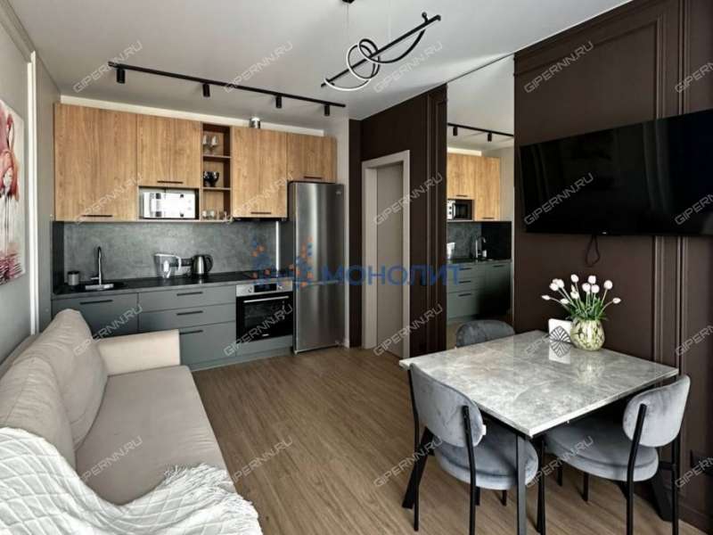 однокомнатная квартира на улице Владимира Высоцкого дом 1