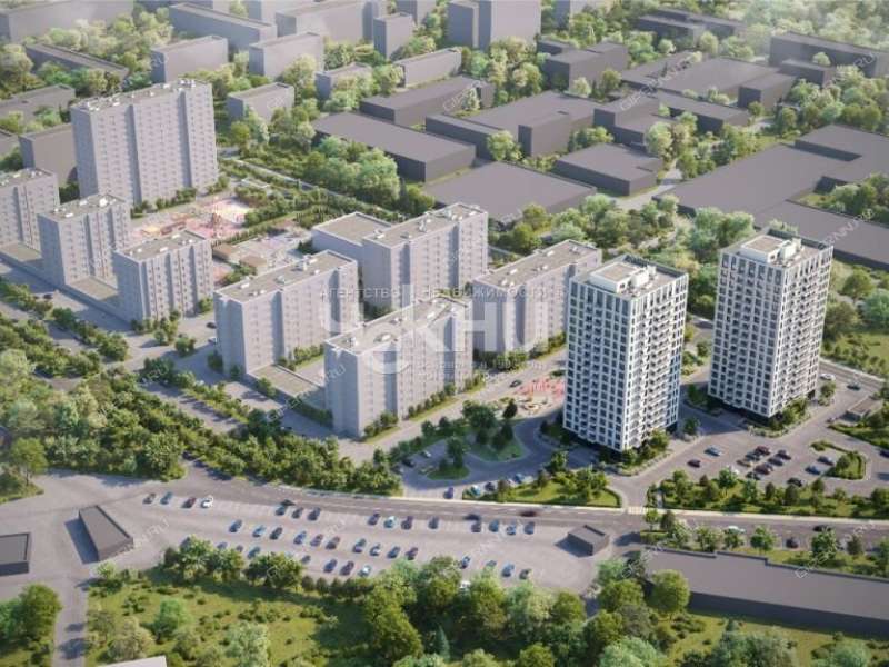 однокомнатная квартира в новостройке на Фибролитовой улице