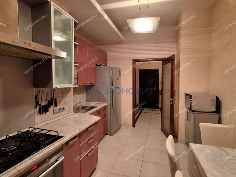 двухкомнатная квартира на улице Костина дом 6 к1