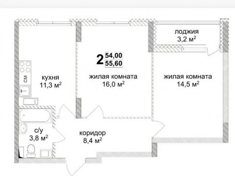 2-komnatnaya-ul-kolomenskaya-8-4 фото