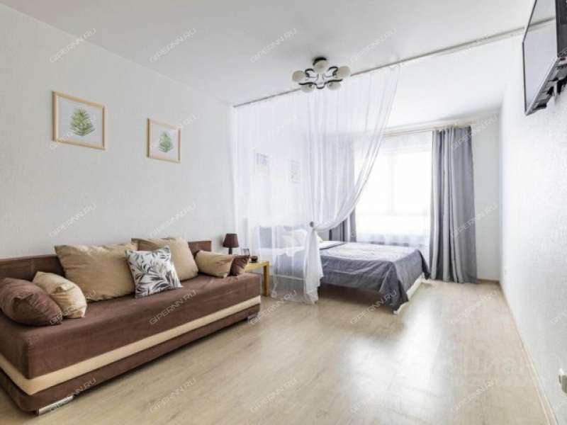 однокомнатная квартира на улице 50-летия Победы дом 12 к1