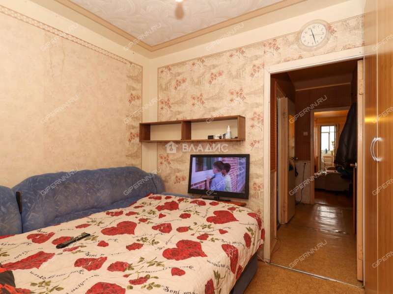 трёхкомнатная квартира на улице Генерала Зимина дом 35