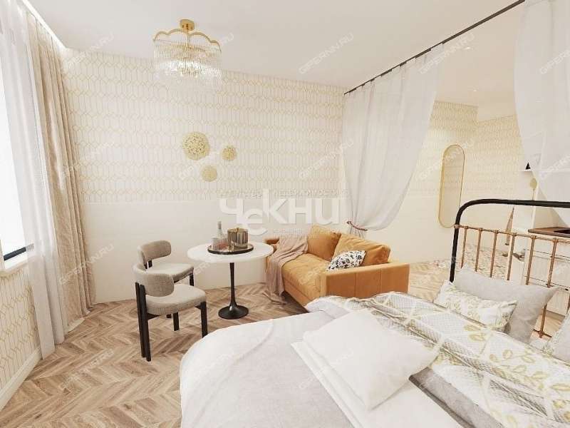 квартира-студия на Рождественской улице дом 8б