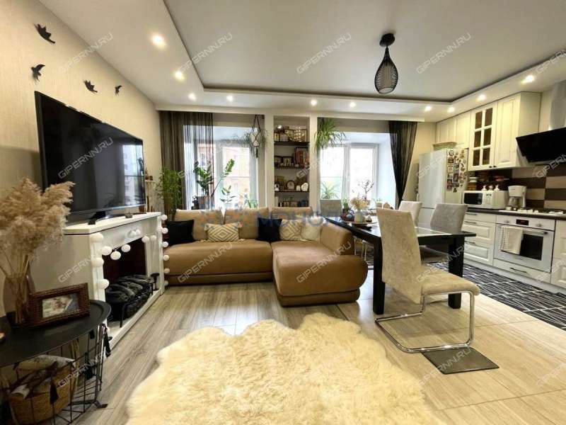 трёхкомнатная квартира на Казанском шоссе дом 10 к1