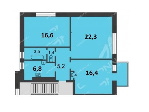 3-komnatnaya-ul-vaneeva-d-11 фото