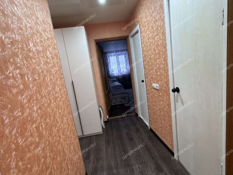 трёхкомнатная квартира на улице Попова дом 22 город Дзержинск