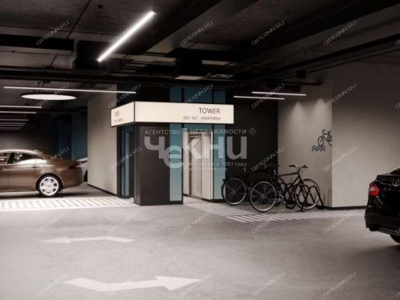 трёхкомнатная квартира в новостройке на Черниговской улице