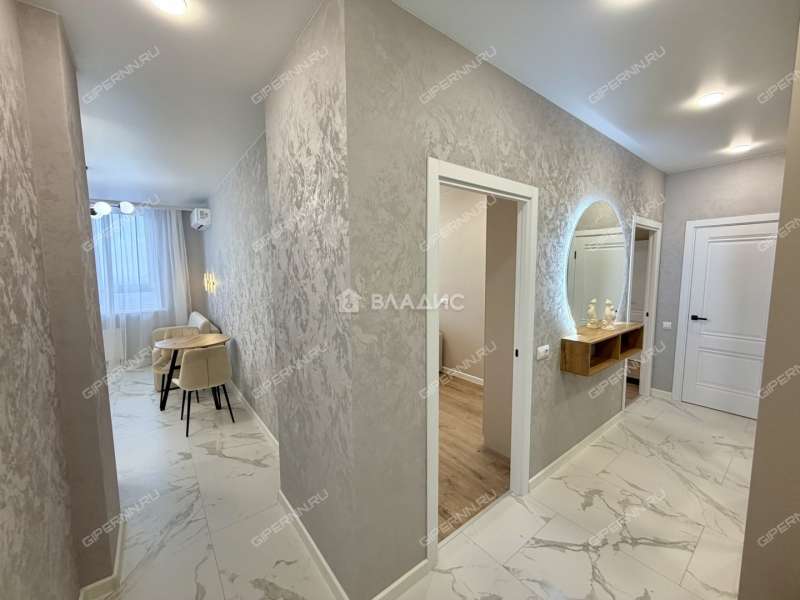 двухкомнатная квартира на улице Героя Советского Союза Аристархова дом 9