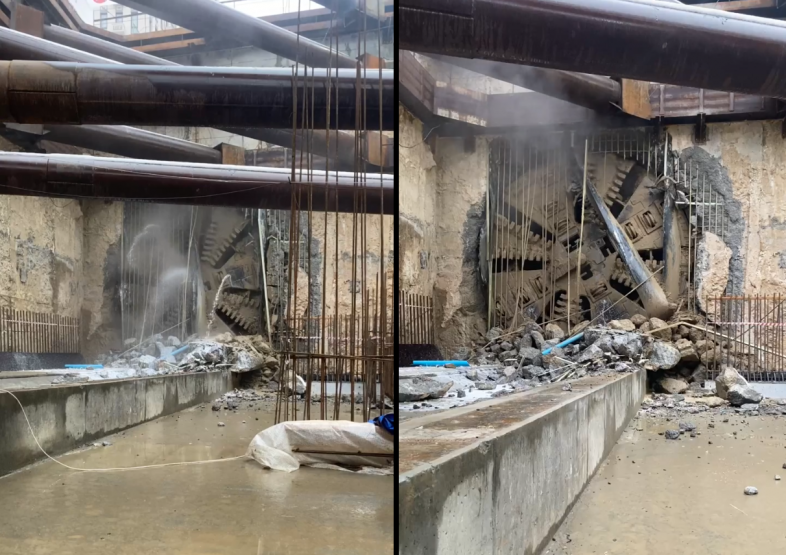 Скриншоты с видео «Метро НН» / vk.com