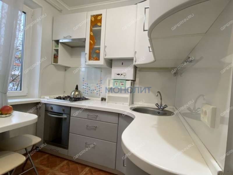 двухкомнатная квартира на улице Никиты Рыбакова дом 8