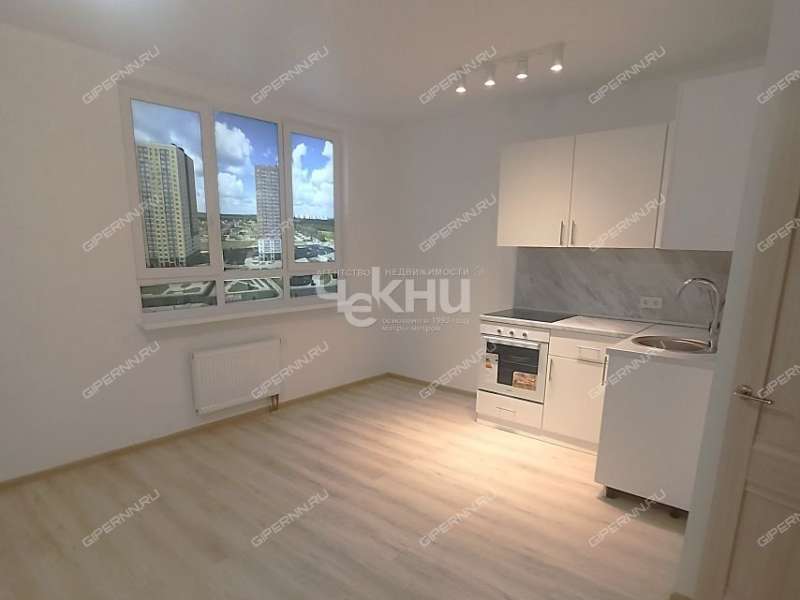 двухкомнатная квартира в новостройке примерно в 0,3 км на северо-восток от д.Анкудиновка, д.3 в ЖК КМ Анкудиновский парк деревня Анкудиновка