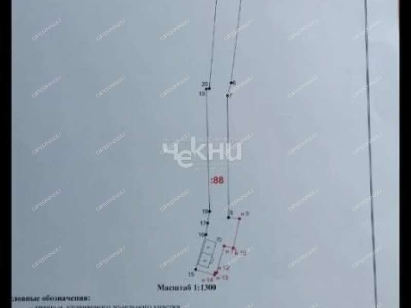 земельный участок 32 сотки Восточная улица село Румянцево