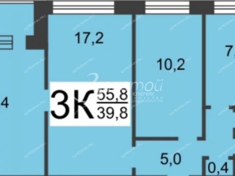 3-komnatnaya-pl-komsomolskaya-d-10-k2 фото