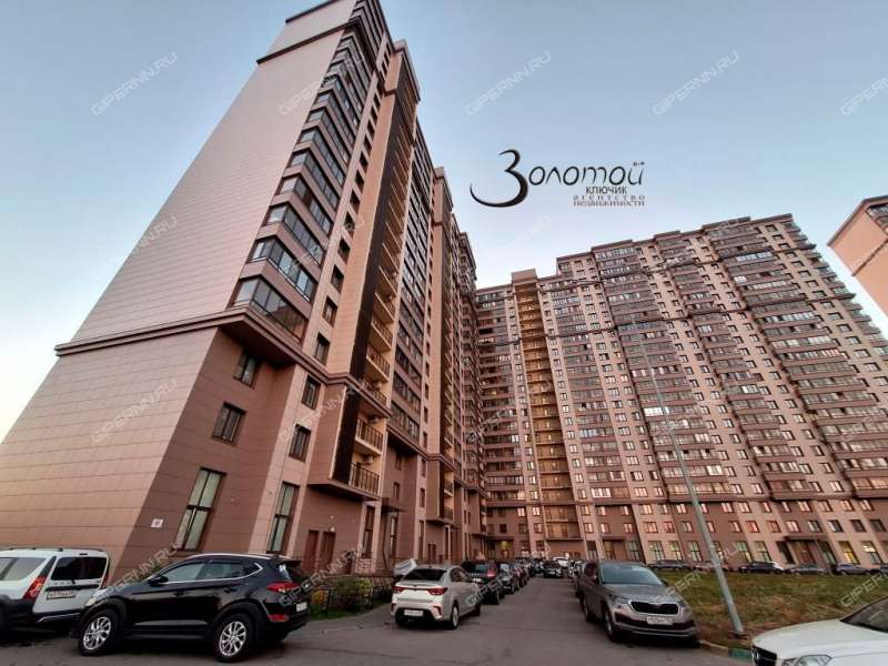 двухкомнатная квартира на улице Июльских Дней дом 1 к2