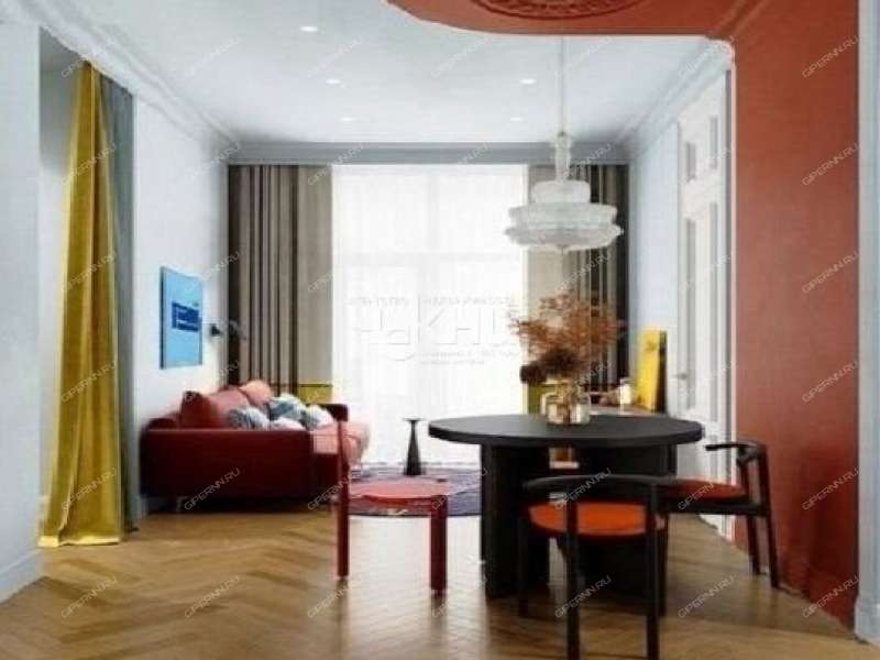 однокомнатная квартира на Алексеевской улице дом 24/27