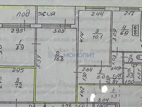 3-komnatnaya-b-r-60-letiya-oktyabrya-d-22 фото