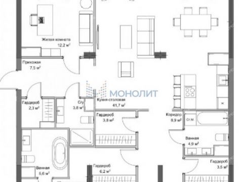 4-komnatnaya-ul-oktyabrskaya-d-21 фото