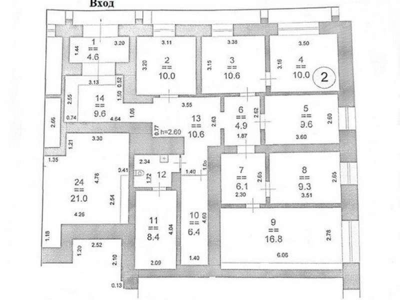 помещение под офис на Героев пр., д.23