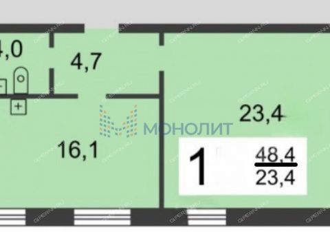 1-komnatnaya-prosp-ilicha-d-6 фото